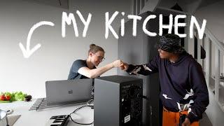 Belgian rapper records song in my KITCHEN