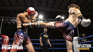 Kalim Nikora vs Jacob Smart | Infliction Muay Thai