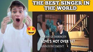 DIMASH - LOVE’S NOT OVER YET | ANNOUNCEMENT | RELEASE A NEW SONG? | WATCH TILL THE END | REACTION