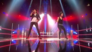 Marina Santelli vs. Iris Moné - America - Battle - The Voice of Switzerland 2013