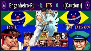 Street Fighter II: Champion Edition - Engenheiro-RJ VS ((Caution)) - FT5