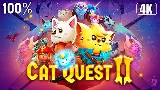 Cat Quest 2 - Full Game 100% Longplay Walkthrough 4K 60FPS