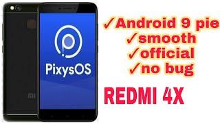 Review Pixy Os New Update android 9 pie untuk xiaomi.. (tested redmi 4x)