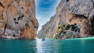 Gorges du Verdon 4K Drone Footage | Point Sublime | Lac de Sainte Croix | Aiguines