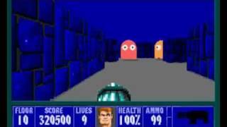 Wolfenstein 3D - Pacman Easter Egg