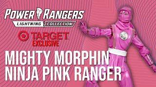 Power Rangers Lightning Collection- Mighty Morphin Ninja Pink Ranger (Target Exclusive) [Kimberly]