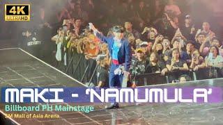 [FANCAM] MAKI - 'Namumula' Performance at Billboard PH Mainstage SM MOA Arena (101524)