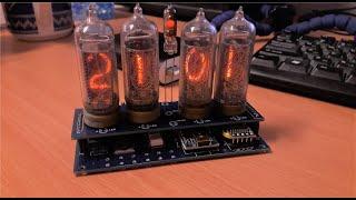 Собираем часы на газоразрядных индикаторах ИН-14. NIXIE clock