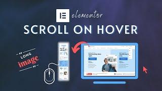Create Long Image Scrolling within Mockup using Elementor | WordPress Tips & Tricks