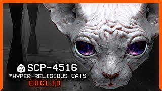 SCP-4516 │ *Hyper-religious cats │ Euclid │ Extraterrestrial SCP