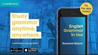 Improve your English Grammar with the English Grammar in Use App