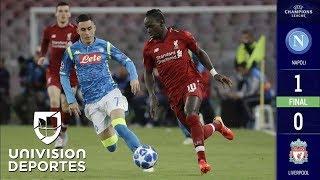 SSC Napoli 1-0 Liverpool – GOL Y RESUMEN - Grupo C UEFA Champions League