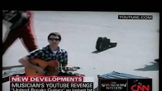 United Breaks Guitars - CNN Situation Room - Wolf Blitzer
