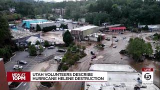 Utah American Red Cross volunteer describes devastation, need in areas hit by Hurricane Helene