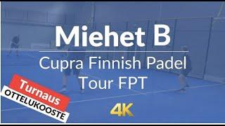 Miehet B, semif - Heinonen, Lampinen vs. Swanljung, Holli - Padel 247