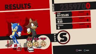 Sonic Forces - Arsenal Pyramid | Wolf Species & Lightning Wispon (01:23.05)