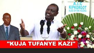 Finally Ruto forgive Gachagua after appointing Uhuru allies. Listen to what he said today in Eldoret