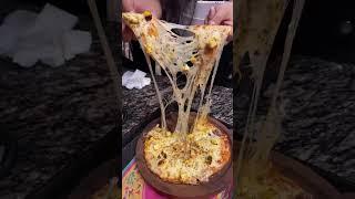 Crazy Cheese Pull Pizza| India Street Food Shorts | YourBrownFoodie #shorts #shortsfeed