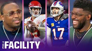 Josh Allen scores GW-touchdown to end Chiefs' undefeated streak, Daniel Jones benched | THE FACILITY