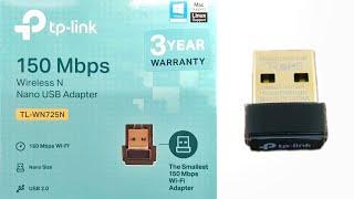  TP-Link 150 Mbps Wireless N Nano World's smallest USB Adapter Windows Mac & Linux Gadget under $10