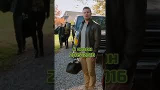 Эвалюция Стрелы #arrow #arrowverse #greenarrow #cw #dc #shorts