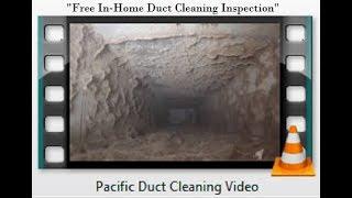 air duct cleaning in action