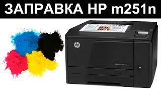 ЗАПРАВКА ЦВЕТНОГО HP M251/ HP CP1215/ CANON LBP 5050