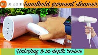 xiaomi handheld garment steamer unboxing & review | mi garment steamer