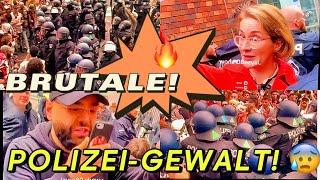  BRUTALE POLIZEI-GEWALT!  Pro-Palästina-Demo in Berlin eskaliert – UNFASSBARE UNGERECHTIGKEIT!#afd