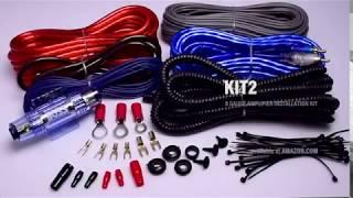 BOSS Audio KIT2 8 Gauge Amplifier Installation Wiring Kit – A Car Amplifier