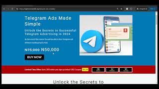 HOT - How to Run Telegram Ads in 2024 Step by Step | Why You Need This Telegram Advert Skiil