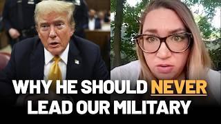 "A convicted felon shouldn't be in charge of the military—period" | Republican Voters Against Trump