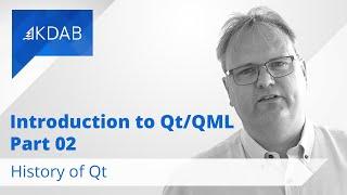 Introduction to Qt / QML (Part 02) - A Short History of Qt