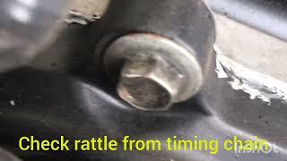 Nissan Navara D40 2.5dci noise from engine - timing chain and flywheel check