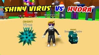 *MAKE* SHINY VIRUS + DEMONIC HYDRA!!! Best PETS In BUBBLE GUM SIMULATOR!! (Roblox)