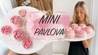 MINI BEZA PAVLOVA ‍z truskawkami i bitą śmietaną // ladycolour słodki vlog