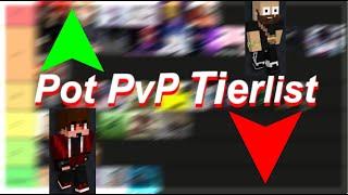 Minecraft PotPvP Tier List (2025)