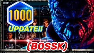 How To MAX Bossk In 14 Hours Of Total Gameplay (Math in description)