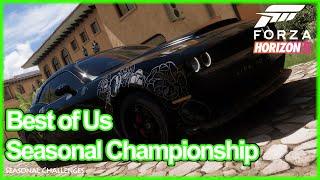 Best of Us SEASONAL CHAMPIONSHIPS Horizon Track Day -Autumn -Forza Horizon 5 (15Nov-Nov21)