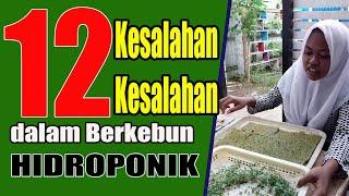 12 Mistakes Commonly Made in Hydroponic Gardening #NaikoHydroponik