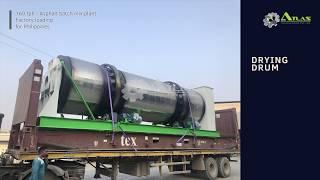 160 tph asphalt batch mixing plant export to Philippines