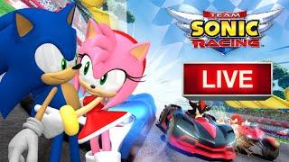 Let's Race! | SonAmy PLAYS Team Sonic Racing! *LIVE* (GONE WRONG!!!)