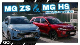 Welches SUV hat die Nase vorne? Der neue MG ZS & Der MG HS