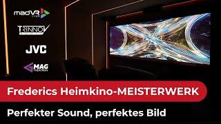 Frederics Heimkino-Meisterwerk – Perfekter Sound & Bild mit JVC, MAG Audio, MadVR & Waveforming