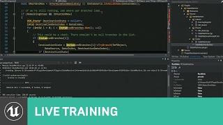 C++ Plugin Based State Machine: Game Code  | 01 | Live Training | Unreal Engine