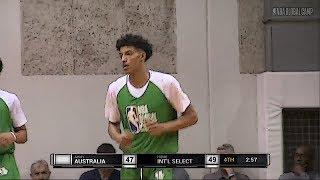 Malcolm Cazalon - 2018 NBA Global Camp