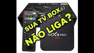 tv box brickada quando fica com o led fraco ou nem acende modelo mx4r-V01 rockchip serve pra vários