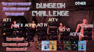 Гайд на Данжи и Челленжи Dungeon & Challenge | Hero siege