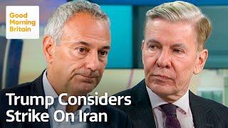 Trump Considers U.S. Strike On Iran As Conflict Escalates