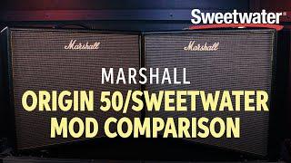 Marshall Origin 50 Stock/Sweetwater Mod Comparison